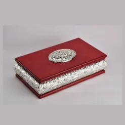 Rectangle Wooden Silver Box
