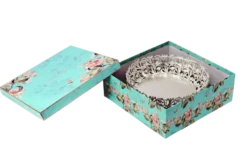 Round Cutwork Silver Bowl, Size-Medium