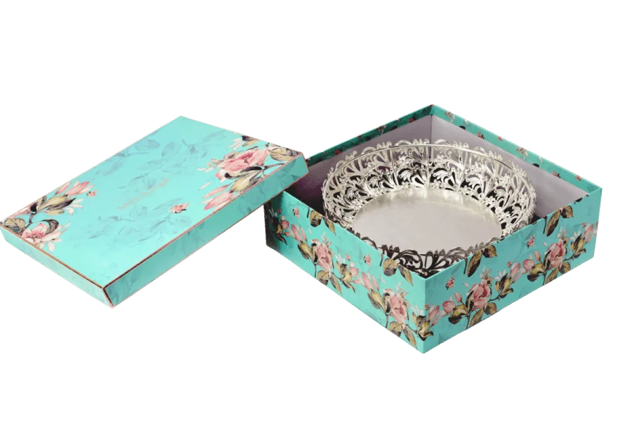 Round Cutwork Silver Bowl, Size-Medium 3 Round Cutwork Silver Bowl, Size-Medium