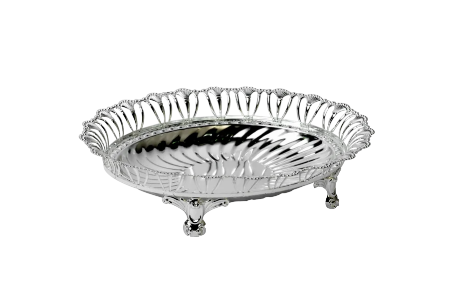 Round Wire Silver Bowl (Medium) 3 Round Wire Silver Bowl (Medium)