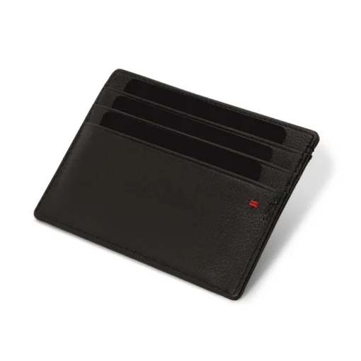 Sheaffer Gift Set ft. Glossy Black 300 Ballpoint Pen with Gold Trims and Credit Card Holder