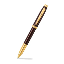 Sheaffer® 100 9370 Glossy Coffee Brown Rollerball Pen With PVD Gold-Tone Trim 9 Sheaffer® 100 9370 Glossy Coffee Brown Rollerball Pen With PVD Gold-Tone Trim
