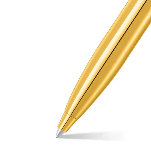 Sheaffer® 100 9372 Glossy PVD Gold Ballpoint Pen With PVD Gold Trim 6 Sheaffer® 100 9372 Glossy PVD Gold Ballpoint Pen With PVD Gold Trim