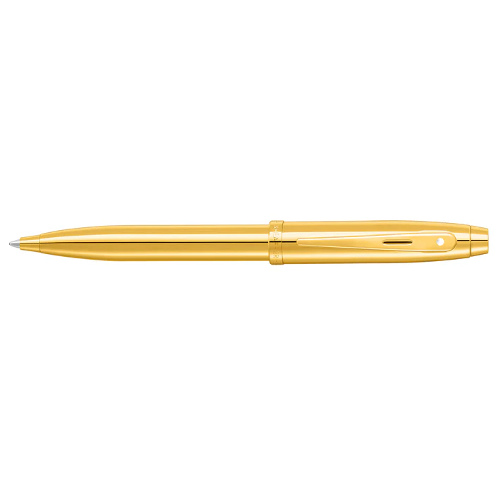 Sheaffer® 100 9372 Glossy PVD Gold Ballpoint Pen With PVD Gold Trim 5 Sheaffer® 100 9372 Glossy PVD Gold Ballpoint Pen With PVD Gold Trim