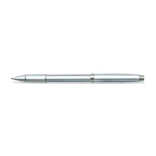 Sheaffer® 100 Brushed Chrome With Shiny Chrome Trim Rollerball Pen
