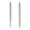 Sheaffer® Gift Set ft. Brushed Chrome S100 9306 with Chrome Trim as Set of 2 pens - Rollerball Pen & Fountain pen (M)
