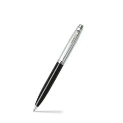 Sheaffer® Gift Set ft. Glossy Black S100 9313 Ballpoint Pen with Chrome Trim and Medium Notebook