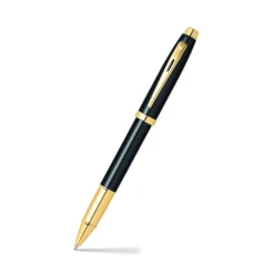 Sheaffer® Gift Set ft. Glossy Black S100 9322 with Gold Tone Trim as Set of 2 pens - Ballpoint Pen & Rollerball pen