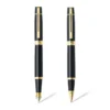 Sheaffer® Gift Set ft. Glossy Black S300 9325 with Gold Tone Trim as Set of 2 pens - Rollerball Pen & Fountain pen (M)