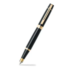 Sheaffer® Gift Set ft. Glossy Black S300 9325 with Gold Tone Trim as Set of 2 pens - Rollerball Pen & Fountain pen (M) 8 Sheaffer® Gift Set ft. Glossy Black S300 9325 with Gold Tone Trim as Set of 2 pens - Rollerball Pen & Fountain pen (M)