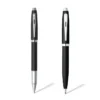 Sheaffer® Gift Set ft. Matte Black S100 9317 with Chrome Trim as Set of 2 pens - Ballpoint Pen & Rollerball pen