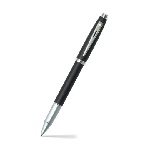 Sheaffer® Gift Set ft. Matte Black S100 9317 with Chrome Trim as Set of 2 pens - Ballpoint Pen & Rollerball pen