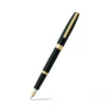 Sheaffer® SAGARIS 9471 Gloss Black Fountain Pen With Gold Tone Trim - Medium