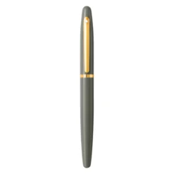 Sheaffer® VFM 9427 Glossy Light Gray Fountain Pen With PVD Gold-Tone Trim - Medium