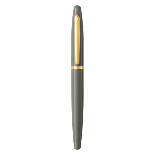 Sheaffer® VFM 9427 Glossy Light Gray Fountain Pen With PVD Gold-Tone Trim - Medium 4 Sheaffer® VFM 9427 Glossy Light Gray Fountain Pen With PVD Gold-Tone Trim - Medium