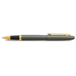 Sheaffer® VFM 9427 Glossy Light Gray Rollerball Pen With PVD Gold-Tone Trim