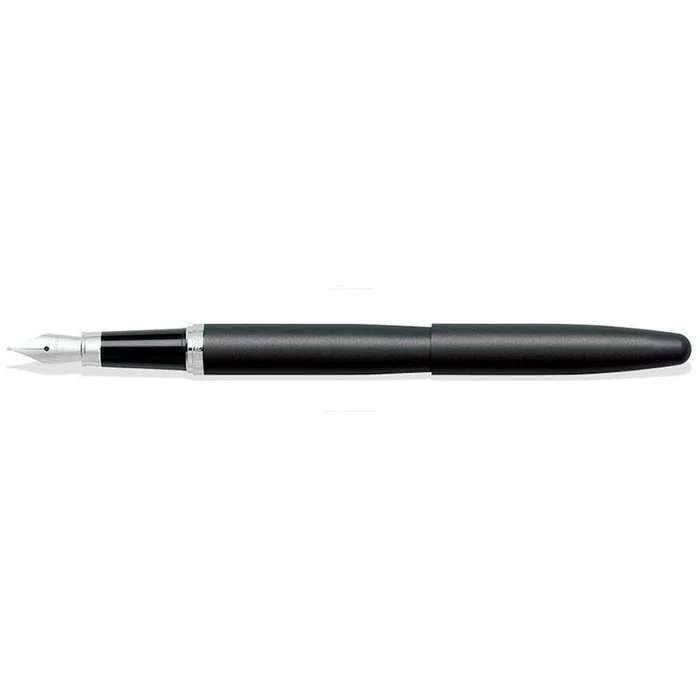 Sheaffer® VFM Matte Black Fountain Pen With Chrome Trims - Fine 4 Sheaffer® VFM Matte Black Fountain Pen With Chrome Trims - Fine