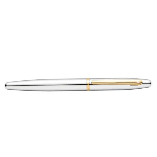 Sheaffer® VFM Polished Chrome with Gold Trims Fountain Pen - Medium