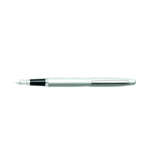 Sheaffer® VFM Strobe Silver Fountain Pen With Chrome Trims - Fine 4 Sheaffer® VFM Strobe Silver Fountain Pen With Chrome Trims - Fine