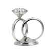 Silver Ring Candle Stand