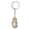 Slipper Enameled Crystal Unique Keychain
