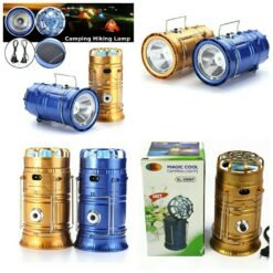 Lantern Shaped Camping Solar LED Light with Fan