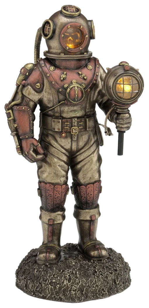 Steampunk Home Decor Diver Statue