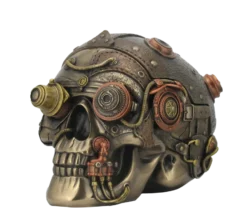 Steampunk Skull Home Decor Showpiece