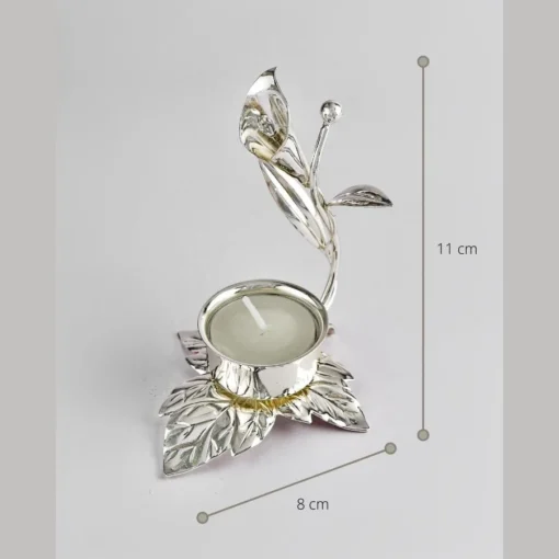 Tulip Crystal Candle Holder