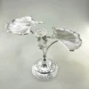 Two Shell Design Silver Platter Stand
