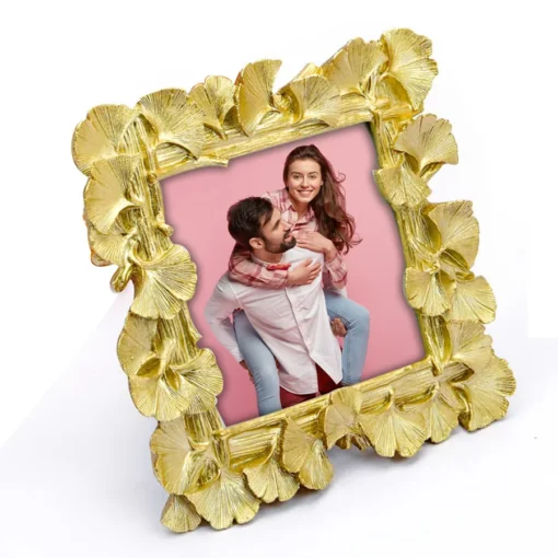 Fluted Leaf Design Photo Frame