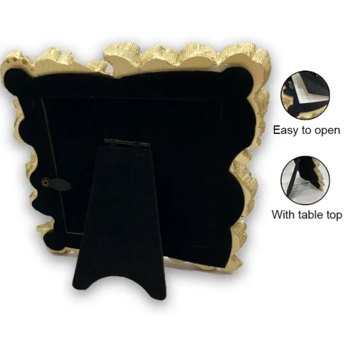Fluted Leaf Design Photo Frame