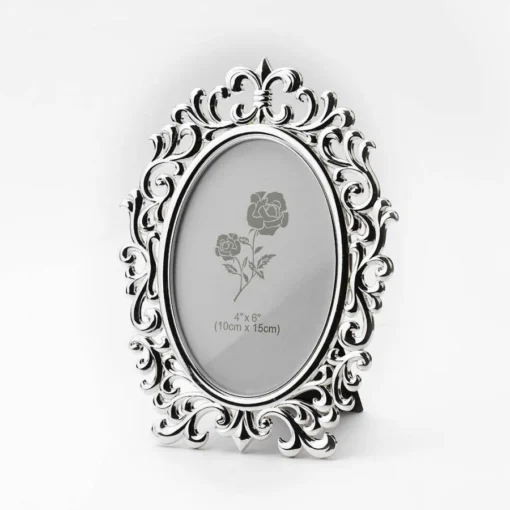 Royal Oval Silver Photo Frame
