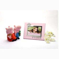 Princess Crown Crystal Studded Baby Photo Frame