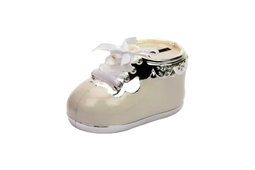 Enameled Shoe Piggy Bank For Kids