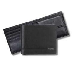 BI-FOLD WALLET WITH AGENDA PEN