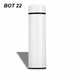 Steel Bottle 500 ml without Temperature Display White BOT 22