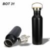 Steel Bottle Black BOT 30