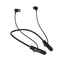 Black Wireless Bluetooth Neckband Ek2401