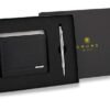 BI-FOLD WALLET WITH AGENDA PEN