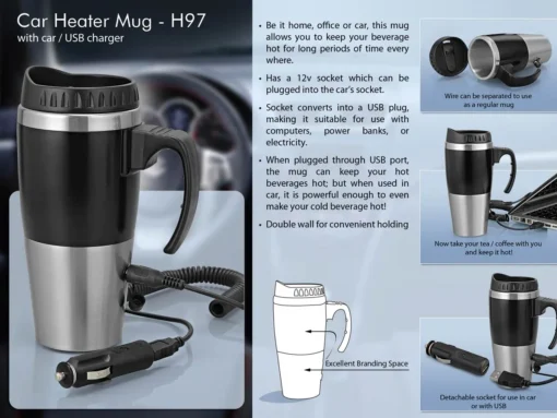 Car Heater Mug