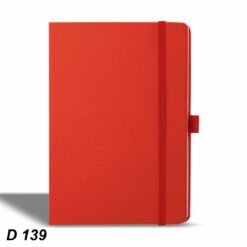 Elastic Note Book RED GCD 139