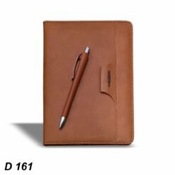 Brown Loop Diary with Pen GCD 161