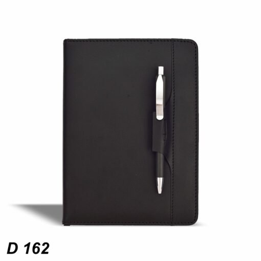 Black Loop Diary with Pen GCD 162