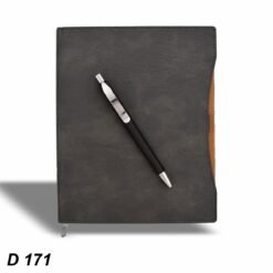 Premium PU Diary with Pen (Grey) GCD 171