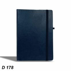Elastic Navy Blue Notebook GCD 178