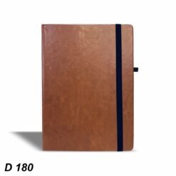 Elastic Tan Notebook GCD 180