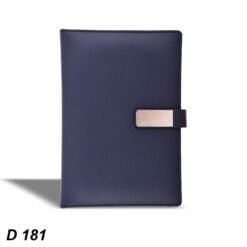 Blue Soft PU Note Book GCD 181