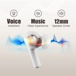 EVM White EnZest True Wireless Earbuds EK1243