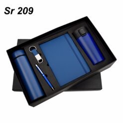 Bottle Mug 5 in 1 Gift Set Blue GCSR 209